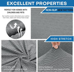 XINEAGE 2026 New 4 Pieces Extra Large Couch Covers - Image 5