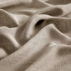 MIULEE Taupe Grey Linen Curtains 52x54 Inch Length 2 Panels - Image 4