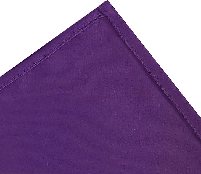 Purple Thermal Blackout Curtains/38 x 63 Inch/Set of 2 Panels Room Darkening - Image 8