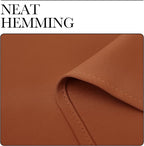 NICETOWN Kitchen Curtains, Burnt Orange, Short Blackout Curtains & Drapes - Image 6