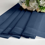 Chyhomenyc Voile Sheer Curtain Panels 45in Long 2 Pack, Short Bathroom Window - Image 8