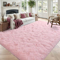 6x9 Large Pink Fluffy Soft Area Rug Non-Slip by ModernHomeDecor