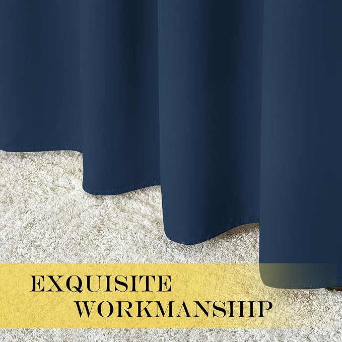 NICETOWN Blackout Doorway Curtain Drape 78 inch Long - Image 5