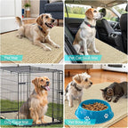 OLANLY Dog Door Mat for Muddy Paws 32x20, Super Absorbent Chenille Mud Mat | - Image 7
