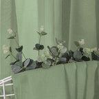 Tollpiz Sheer Curtains Living Room Linen Textured Curtain Sheers Light - Image 6
