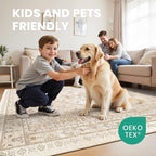 4x6 Area Rug for Entryway, Washable Kitchen Rug, Living Room, Dining Room - Image 7