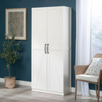Sauder Miscellaneous Storage Cabinet, White Finish
