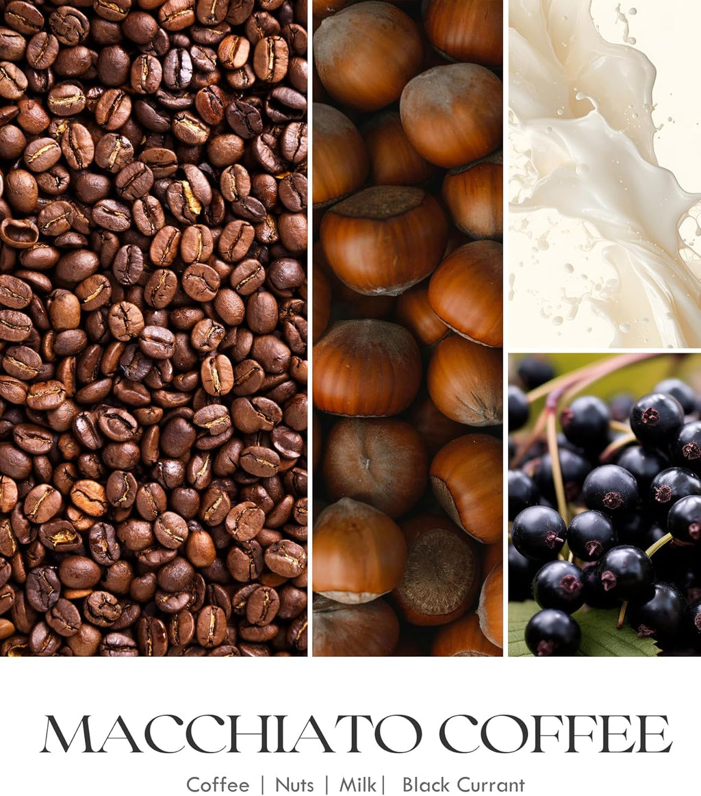 AOOVOO Fresh Coffee Candle - Large Scented Soy Wax Aromatherapy Candle, 22oz