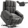 Lazy Boy Recliner Chair, Postoperative Recovery，Retractable 23'' Extra-Long Leg Support Lift Chair Hold up to 400lb，25.5'' Oversized Recliner seat for Big and Tall