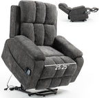 Lazy Boy Recliner Chair, Postoperative Recovery，Retractable 23'' Extra-Long Leg Support Lift Chair Hold up to 400lb，25.5'' Oversized Recliner seat for Big and Tall