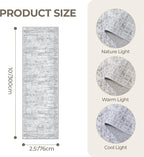 2'6 x 10' Runner Rug Non Slip, Washable Kitchen Rugs, Living Room, Long Rug - Image 2