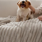 Bedsure Soft Cal Size Blanket for Bed Beige 102"x96" | Birthday Gifts for Women - Image 8