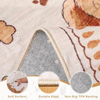 DUKINO 2.6x8 Kitchen Runner Rug, Washable Non Slip Dog Rug, Stain Resistant - Image 6