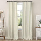 102 Inch Long Curtains for Bedroom Living Room Darkening Blackout Thermal Thick - Image 9