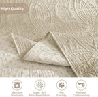 Quilted Camel Sofa Slipcovers - Image 6