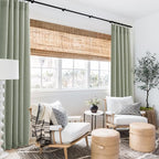 RYB HOME Linen Semi Sheer Curtains - Image 6
