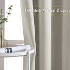 NICETOWN Room Darkening Room Divider Curtains 118 inches Long, Grommet Thermal - Image 5