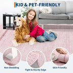 GarveeHome Scalloped Washable Area Rugs 8x10 Rugs - Image 7