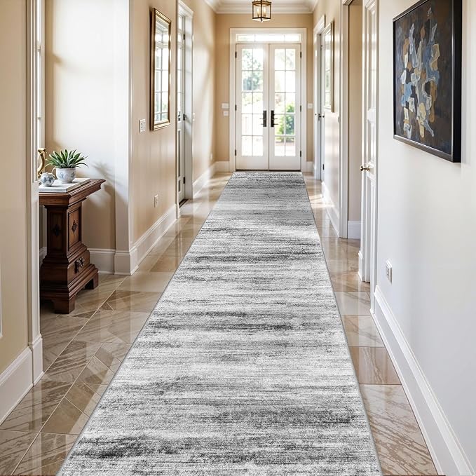 3x18 Washable Hallway Runner Rug: Extra Long Runners by WIEVEDENS