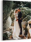 Personalized Custom Canvas Prints: Photo On Canvas (Framed Canvas, 8x8) Transform Your Photos into Stunning Framed Wall Art Digitally Printed Photo To Canvas Ideal for Home Decor, Gifts Keepsakes.