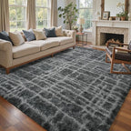 9x12 Ft Extra Large Shag Rugs for Living Room, Ultra Soft Fluffy Furry Area - Image 3