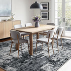 RELEANY Washable Square 7'x7' Area Rug - Image 5