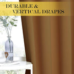 NICETOWN Blackout Drapery Curtain Panel 90 inches Long - Image 4