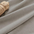 Joydeco Faux Linen Pinch Pleated Curtains 96 Inch Length, Light Filtering - Image 3