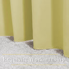 NICETOWN Paler Yellow Blackout Curtains - Image 6