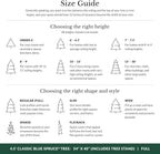 Balsam Hill 4.5ft Pre-Lit Classic Blue Spruce - Artificial Christmas Tree with 300 Clear Incandescent Lights, Easy Plug Technology, Premium Stand & Storage Bag for Indoor Holiday Decorating