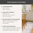 Washable Long Runners for Hallways, 3x8 Low Pile Kitchen Runner Rug, Bohemian - Image 7