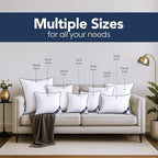 Utopia Bedding 18x18 Throw Pillow Inserts, Decorative Pillows, Plush & - Image 3