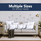 Utopia Bedding 20x20 Throw Pillow Inserts, Decorative Pillows, Plush & - Image 3