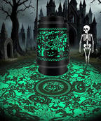 Halloween Decorations Solar Lanterns Outdoor Waterproof Scary Pumpkin Lights for Garden, Patio, Yard, Lawn Porch Halloween Decor Hanging Solar Lights Unique Gifts for Outdoor Decor