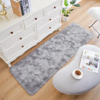 Chicrug Soft Runner Rugs for Bedroom Living Room Plush Fluffy Rug 2x10 | Shag - Image 5