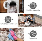 3x20 Washable Runner Rug for Hallway: Extra Long Runners for Entryway Living - Image 3