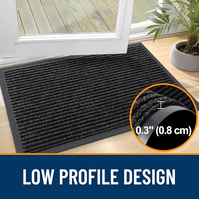 OLANLY Front Door Mat 71x23, Waterproof Heavy-Duty Indoor Outdoor Doormat | - Image 4