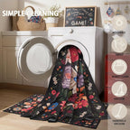 Black Brown Floral Large Area Rug 10x14 - Image 5
