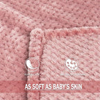 Exclusivo Mezcla Large Waffle Fleece Throw Blanket - Image 6