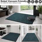 Super Absorbent Front Door Mat, 29.5" x 17", Non-Slip Washable Indoor Doormats - Image 6