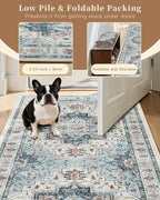Madane Hallway Runner Rug 2'6''x12' Kitchen Runners Vintage, Entryway and - Image 7