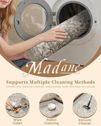 Madane Hallway Runner 3x8, Kitchen Rugs Washable Entry Rug, Soft Low-Pile - Image 8