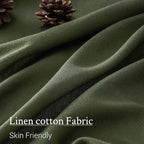 Topfinel Pinch Pleated Curtains 90 Inches Long 1 Panels Set, Olive Green Semi - Image 4