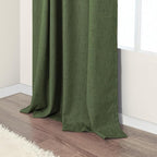 Olive Green Blackout Curtains for Bedroom 96 Inches Long Floor Length 2 Panel - Image 8