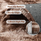 9x12 Ft Extra Large Shag Brown Area Rug - Image 6