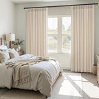120 Inches Long Pinch Pleated Semi Sheer Curtains - Image 7