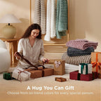 Bedsure Soft Cal Size Blanket for Bed Beige 102"x96" | Birthday Gifts for Women - Image 5
