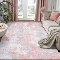 Aelenmu 5x7 Area Rugs for Living Room Bedroom Dining Room Washable Pink | Soft by Aelenmu
