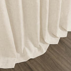 Birch Beige Linen Curtains 132 Inch Length - Image 9