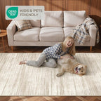 2x6 Runner Rug Non Slip, Washable Hallway Runner Rug, Nursery Room, Soft Runner - Image 9